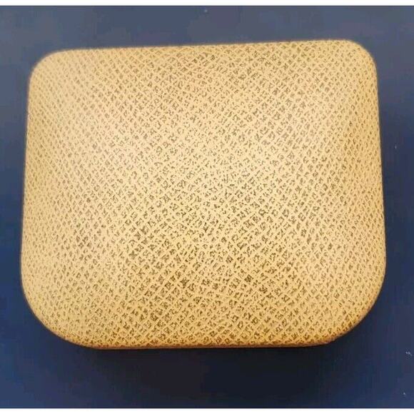 HTF Vtg Brent Gold Tone Cuff Links Lapel Tie Clip Snail Orb Details With Case - Picture 14 of 15